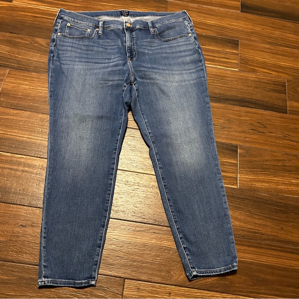 35 J. Crew Jeans‎ 8” Mid Rise Skinny Light Wash Size 35